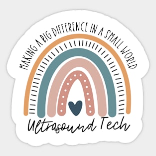 Ultrasound Tech Sticker